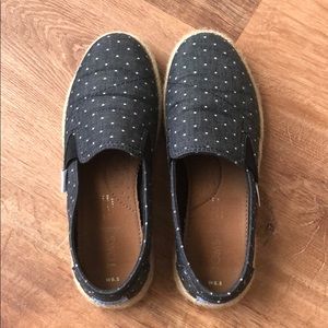 Toms Polka Dot Slip-On Shoes - sz. 6.5